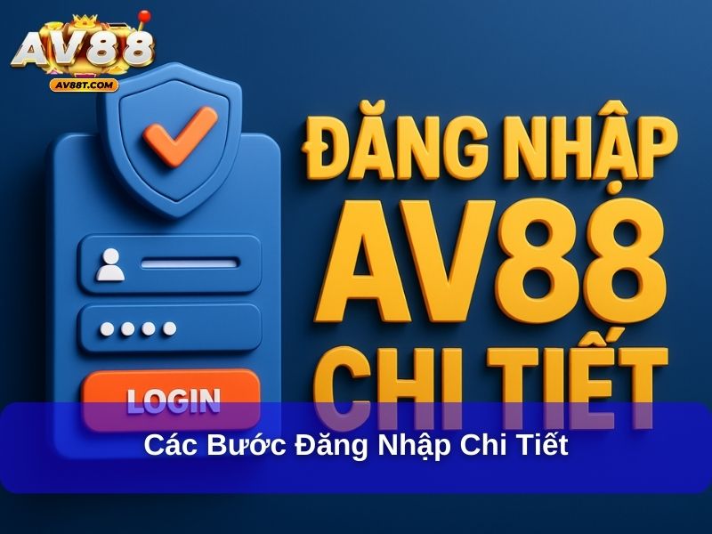 Các bước đăng nhập chi tiết