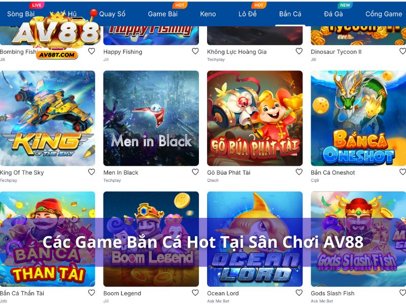 Các trò chơi bắn cá mà người chơi không nên bỏ qua