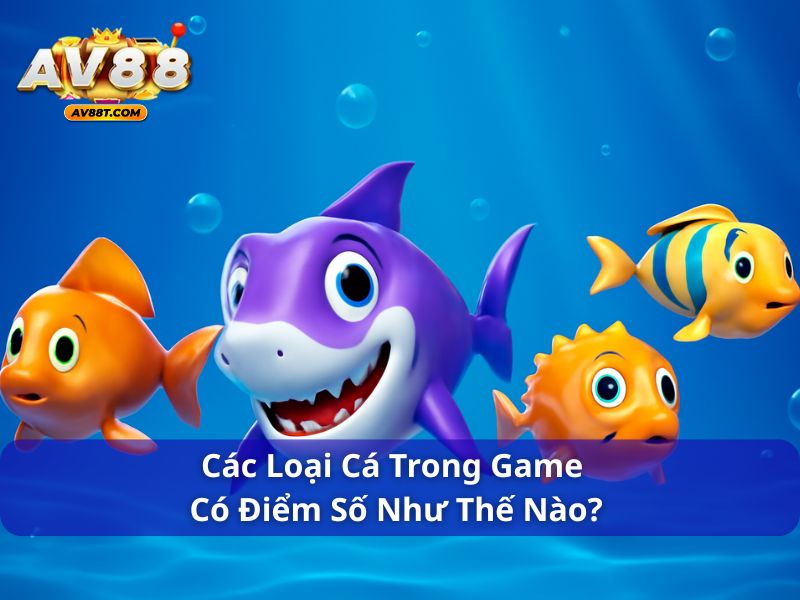 Các loại cá trong game bắn cá có điểm số như thế nào?
