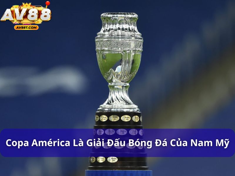 Copa América là giải đấu bóng đá lâu đời nhất của Nam Mỹ