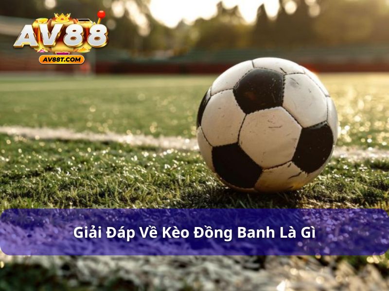 Kèo Đồng Banh Là Gì? Hướng Dẫn Chi Tiết Từ Cao Thủ AV88 Khám phá kèo đồng banh là gì