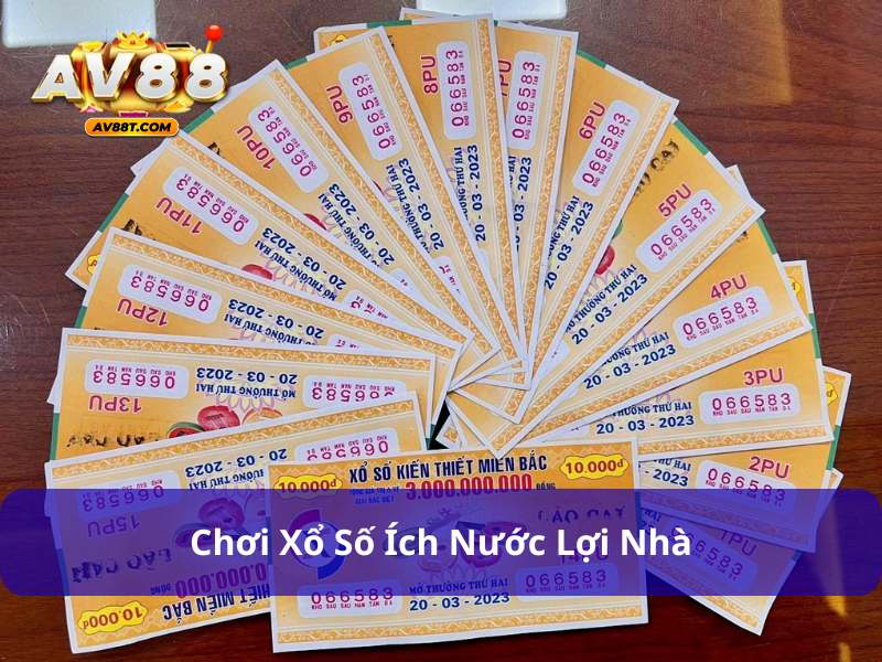Xổ số kiến thiết mang đến nhiều giá trị tích cực